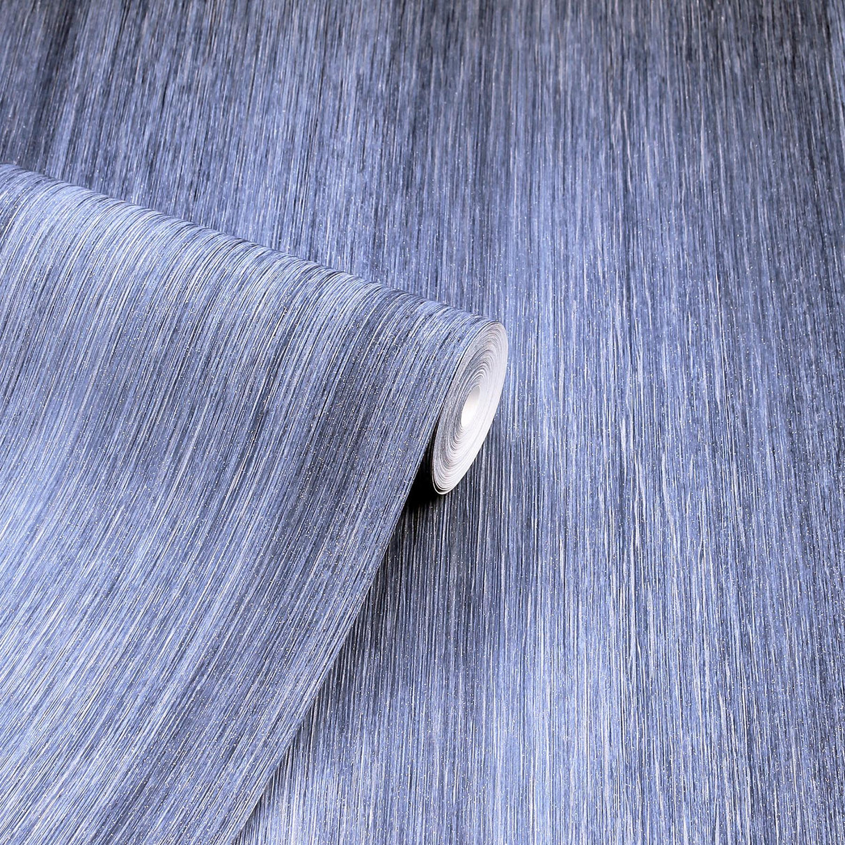 York Ephraim Dark Blue Radiance Plain Wallpaper