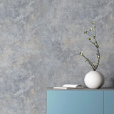 York Gideon Light Grey Distressed Wallpaper