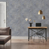 York Gideon Light Grey Distressed Wallpaper