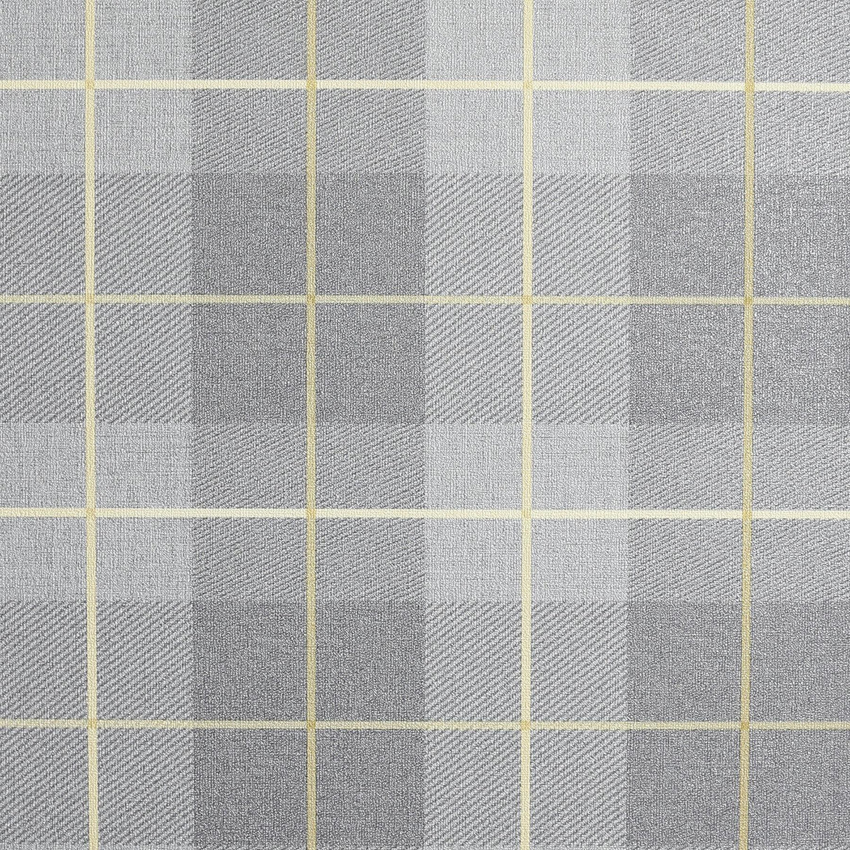 York Hector Grey Plaid Wallpaper