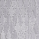 York Mattais Silver Ogee Wallpaper