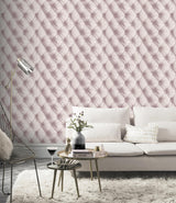 York Ella Blush Tufted Wallpaper