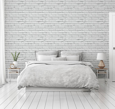York Abner Dove Brick Wallpaper