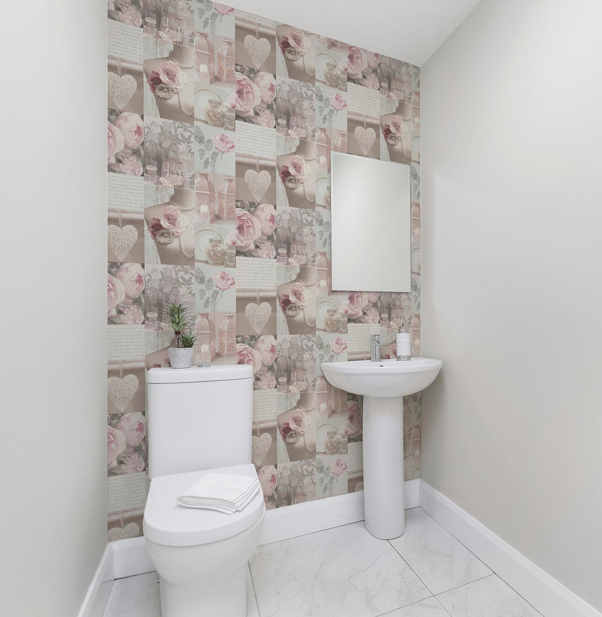 York Irene Blush Charlotte College Wallpaper