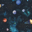 York Albert Black Cosmos Wallpaper