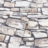 York Norman Neutral Stone Wallpaper