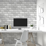 York Truman Dove Brick Wallpaper