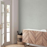 York Maisie Light Grey Linen Wallpaper