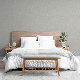 York Maisie Light Grey Linen Wallpaper