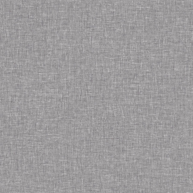 York Maisie Grey Linen Wallpaper