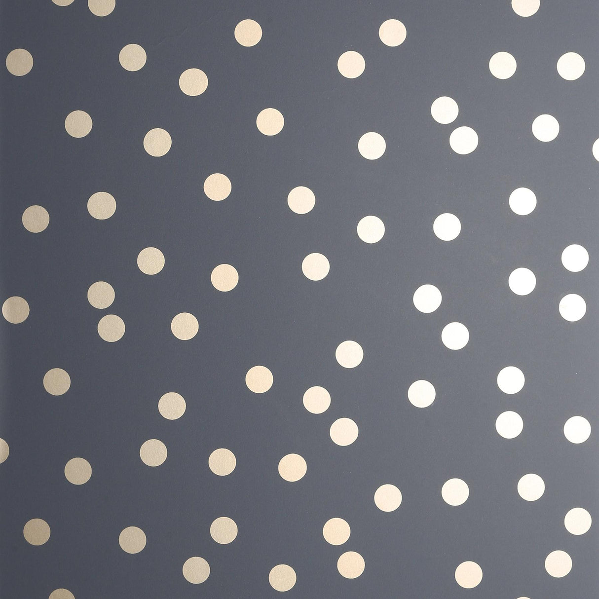 York Priscella Charcoal Polka Dot Wallpaper