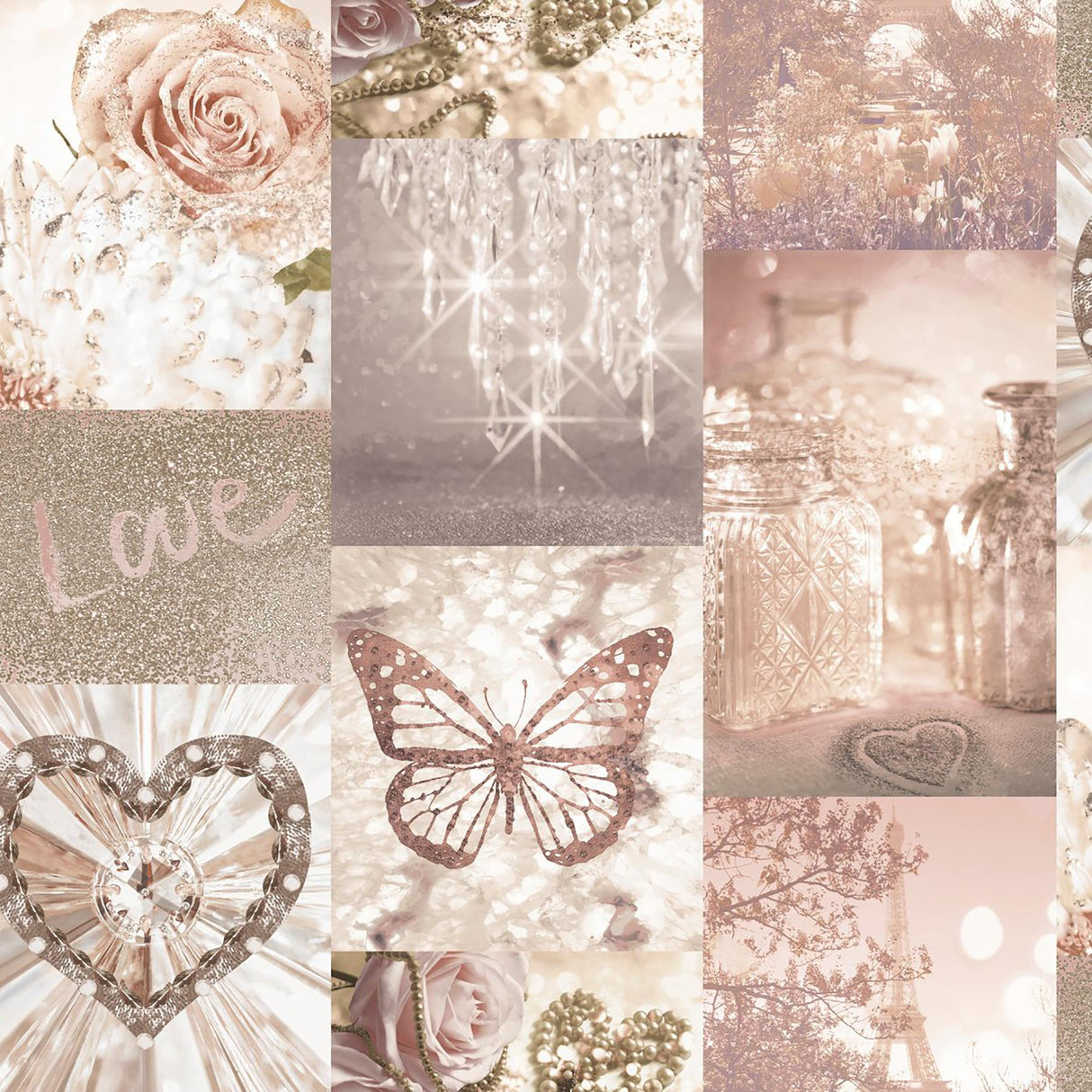 York Ryo Blush Inspirational Wallpaper
