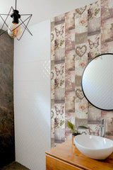 York Ryo Blush Inspirational Wallpaper