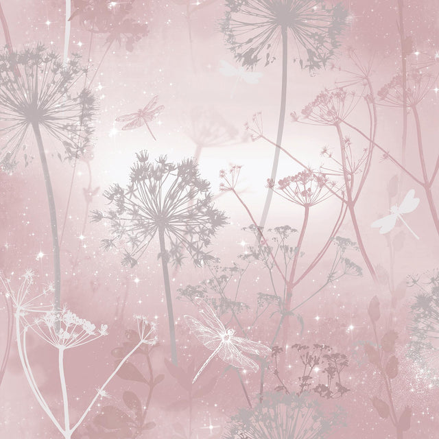 York Lena Pink Floral Wallpaper