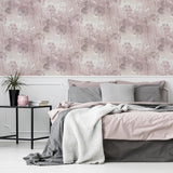 York Lena Pink Floral Wallpaper