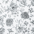 York Della Black Floral Trail Wallpaper