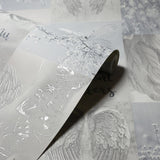 York Chou Light Grey Inspirational Wallpaper