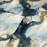 York Ursula Dark Blue Abstract Wallpaper