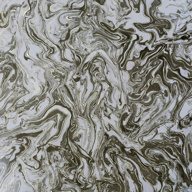 York Osgood Charcoal Marbled Wallpaper