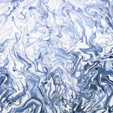 York Osgood Navy Marbled Wallpaper
