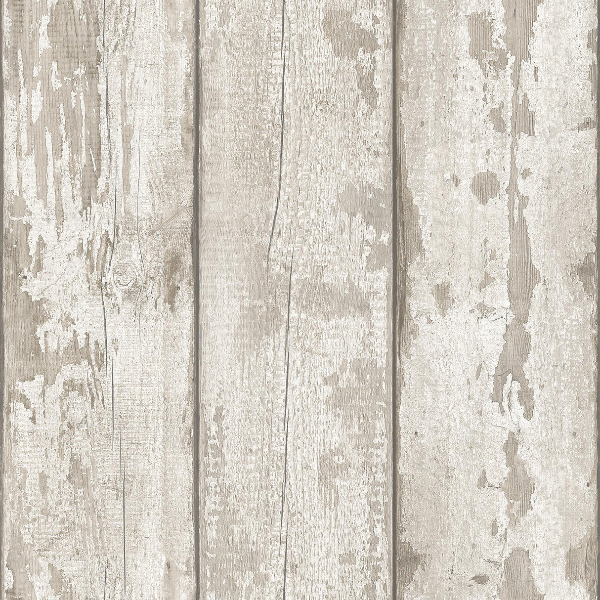 York Ambrose Cream Wood Plank Wallpaper