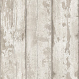 York Ambrose Cream Wood Plank Wallpaper