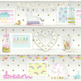 York Bonnie Multicolor Memento Wallpaper