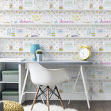 York Bonnie Multicolor Memento Wallpaper