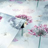 York Lucille Light Blue Spring Meadow Wallpaper