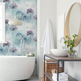 York Lucille Light Blue Spring Meadow Wallpaper