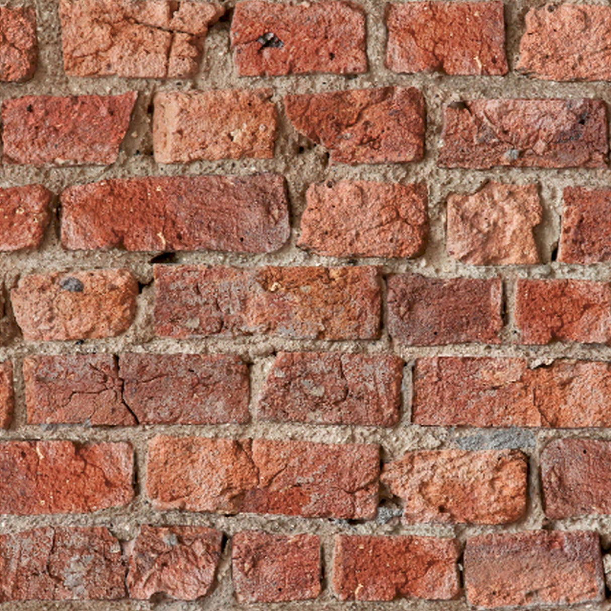 York Clifford Red Urban Brick Wallpaper