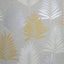 York Willis Mustard Palm Frond Wallpaper