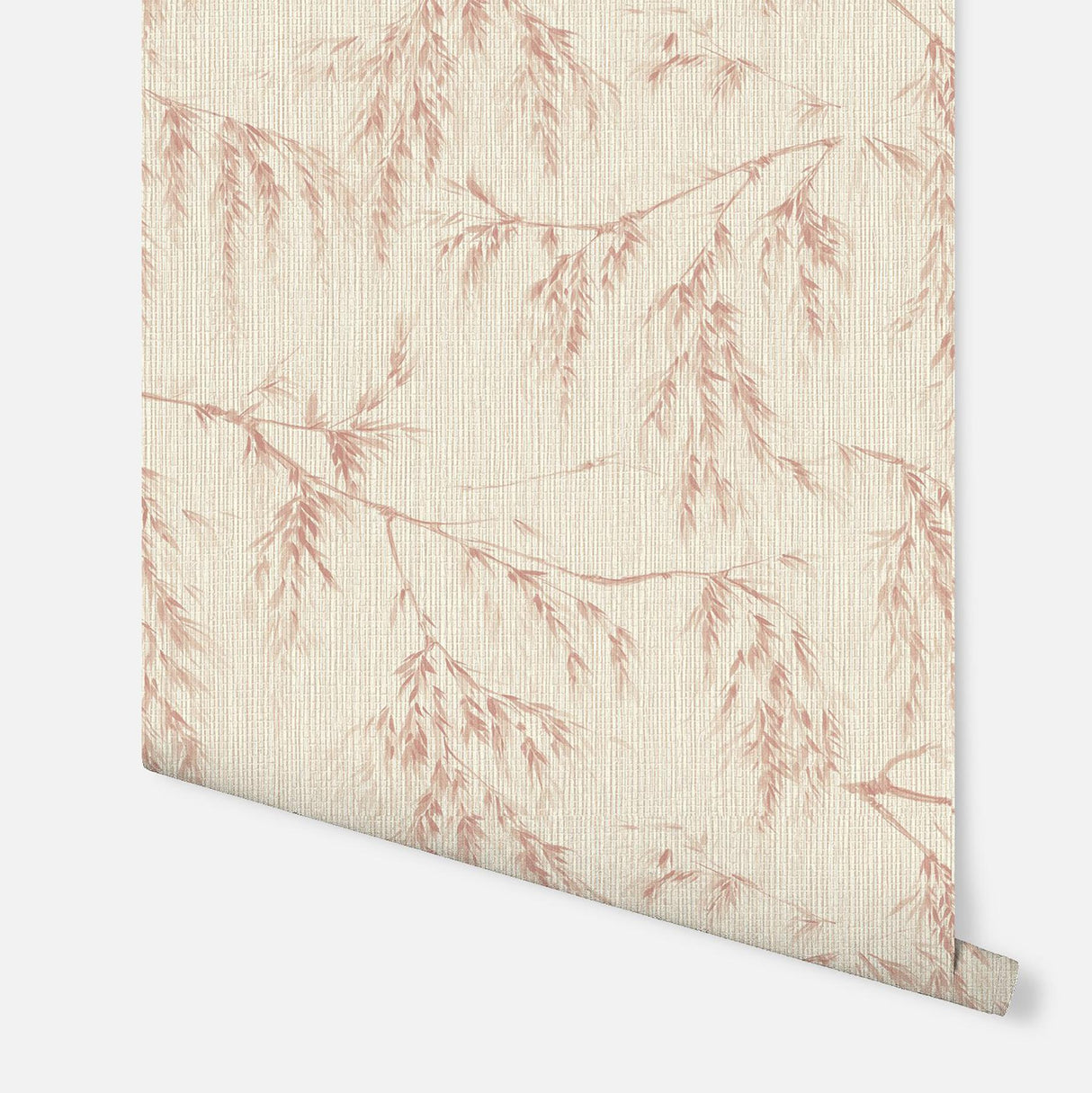York Eugenia Rust Willow Wallpaper