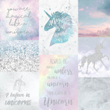 York Amalthea Pastel Unicorn Wallpaper