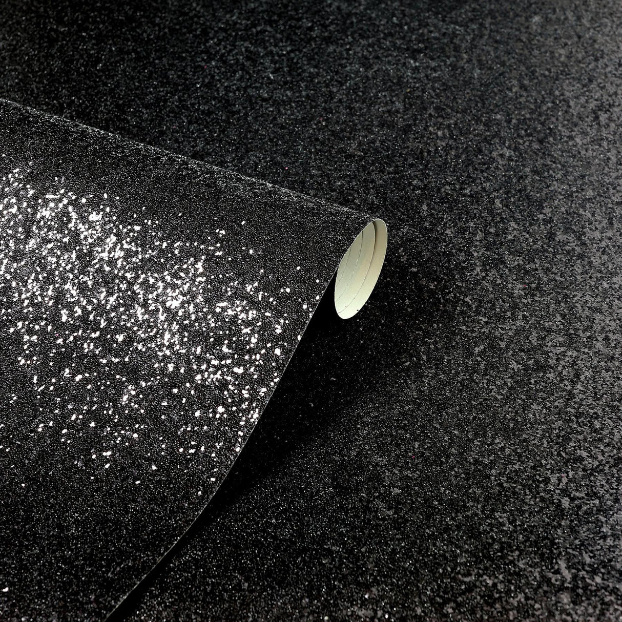 York Jacqueline Black Sequin Wallpaper
