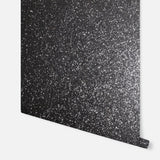 York Jacqueline Black Sequin Wallpaper