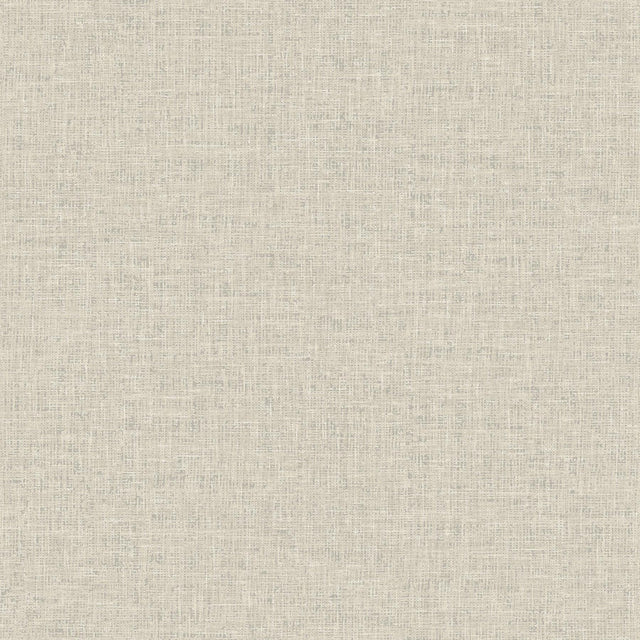 York Paulette Neutral Linen Texture Wallpaper