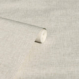 York Paulette Neutral Linen Texture Wallpaper