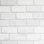 York Irving White Diamond Brick Wallpaper