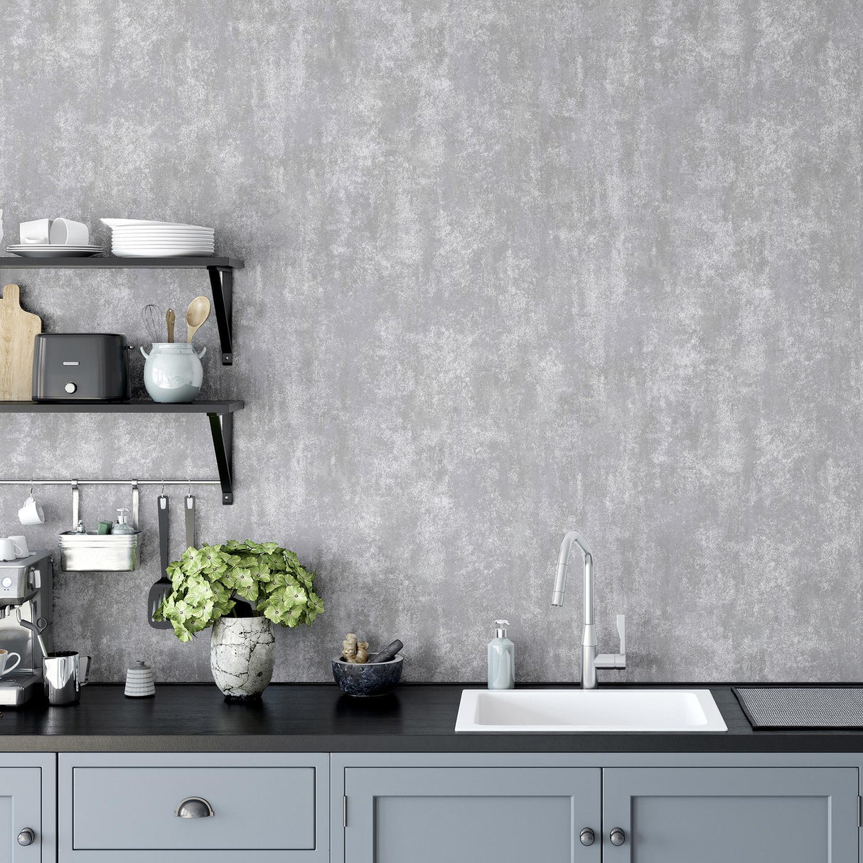 York Lloyd Sterling Stone Texture Wallpaper