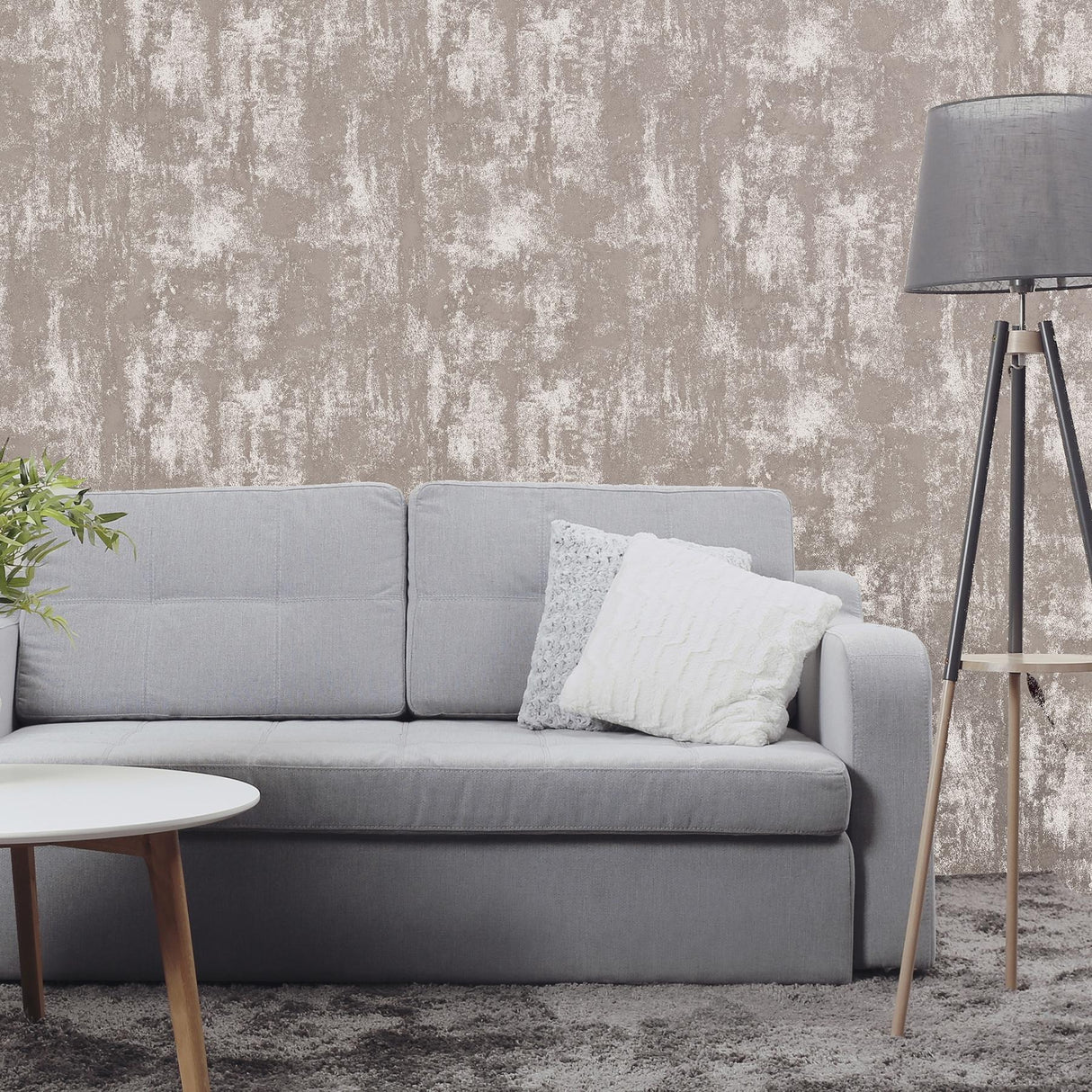 York Lloyd Blush Stone Texture Wallpaper