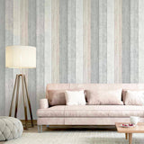 York Forrest Blush Wood Plank Wallpaper