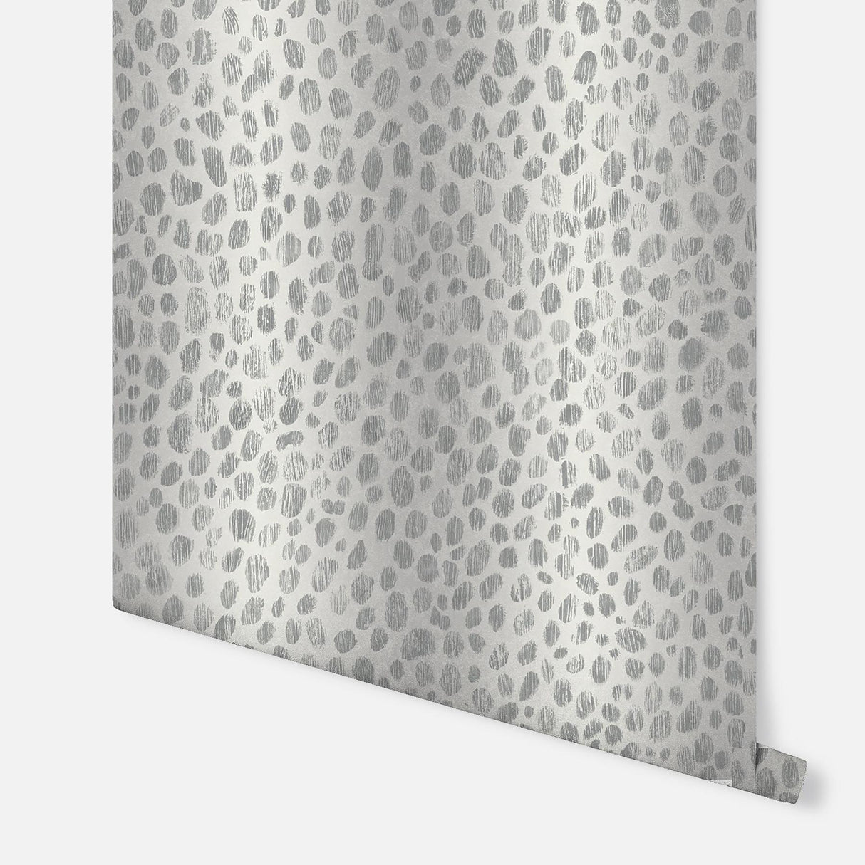 York Dora Sterling Leopard Stripe Wallpaper