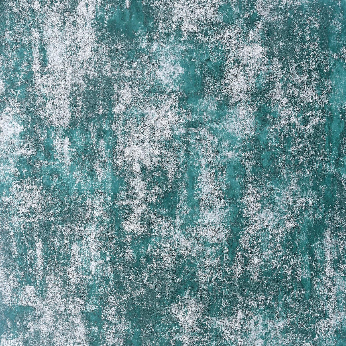 York Velour Teal Distressed Wallpaper