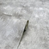 York Barney Grey Brushed Strokes Wallpaper