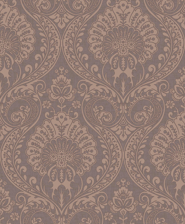 York Berenice Rose Gold Luxe Wallpaper