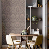 York Berenice Rose Gold Luxe Wallpaper