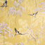 York Asuka Yellow Sparrow Forest Wallpaper