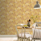 York Asuka Yellow Sparrow Forest Wallpaper