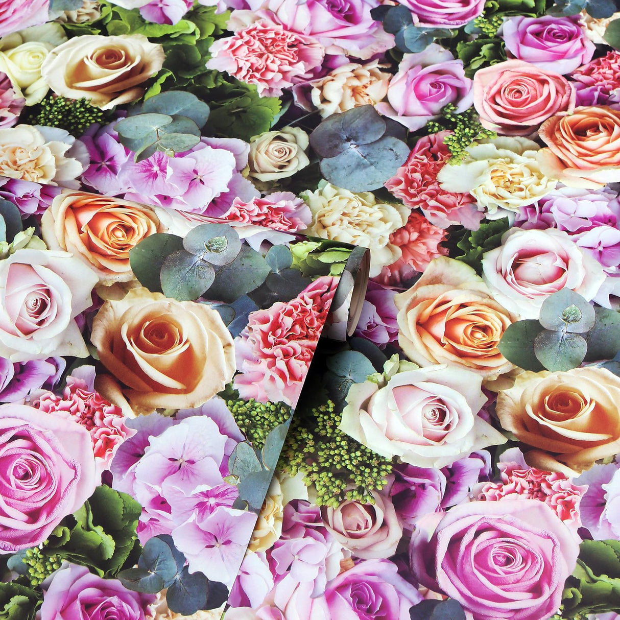 York Deirdre Pink Floral Wallpaper